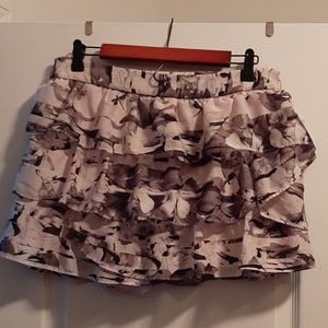 Jessica Simpson Ruffled Mini Skirt